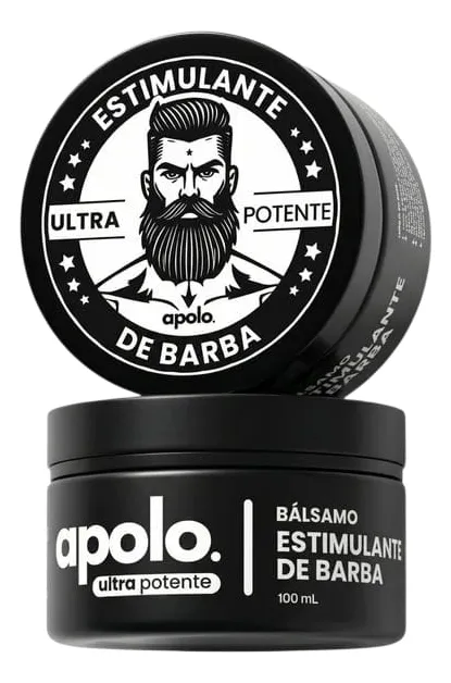 Frasco Apolo Balsamo Estimulante de Barba 100 mL