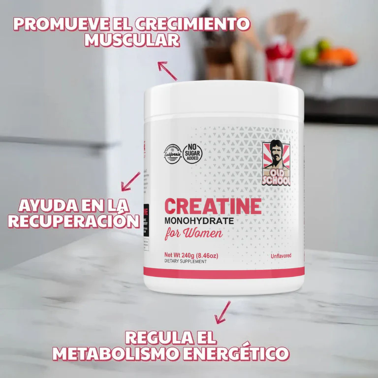 Creatina Monohidratada para Mujeres
